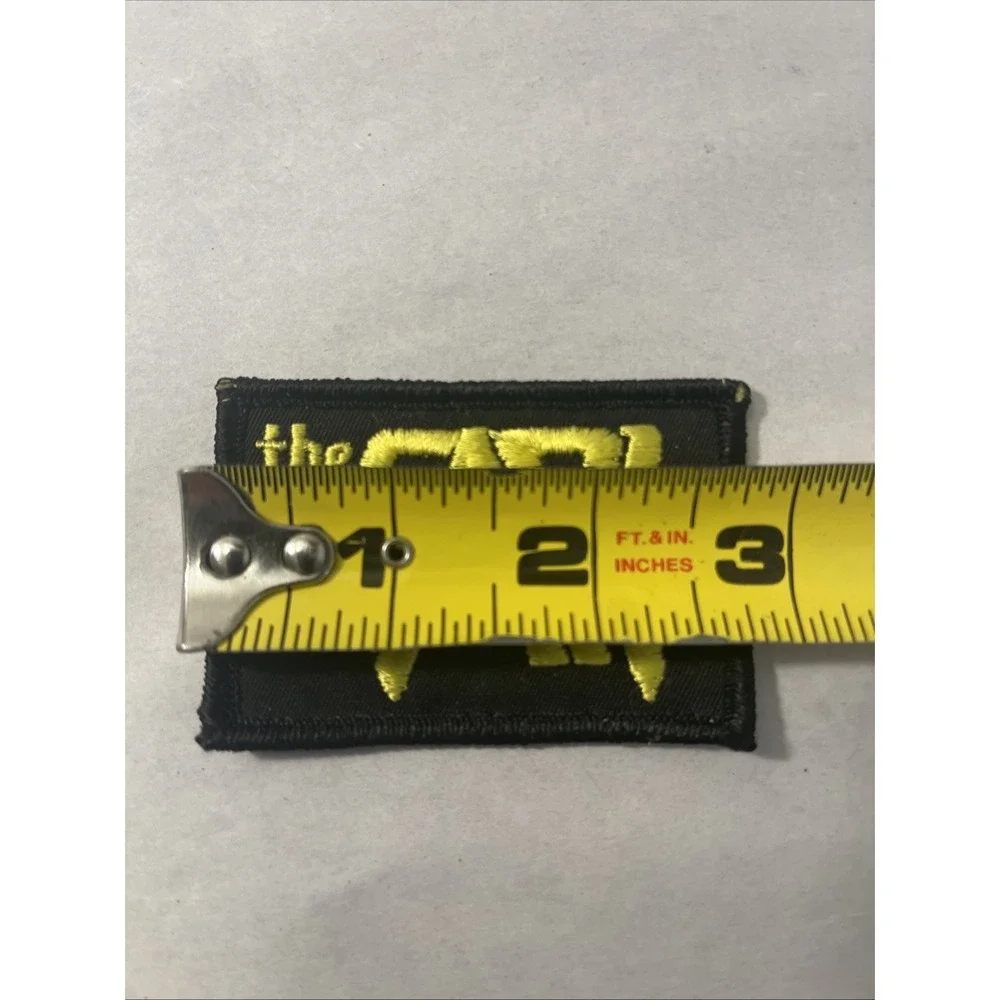 The Cars Rock Band Yellow and Black Embroidered Patch Vintage - Picture 5 of 8
